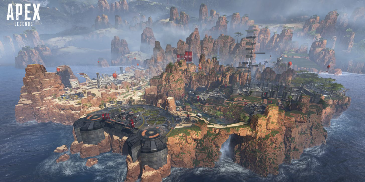 Kings Canyon - original Apex map by Jason McCord — Apex Legends
